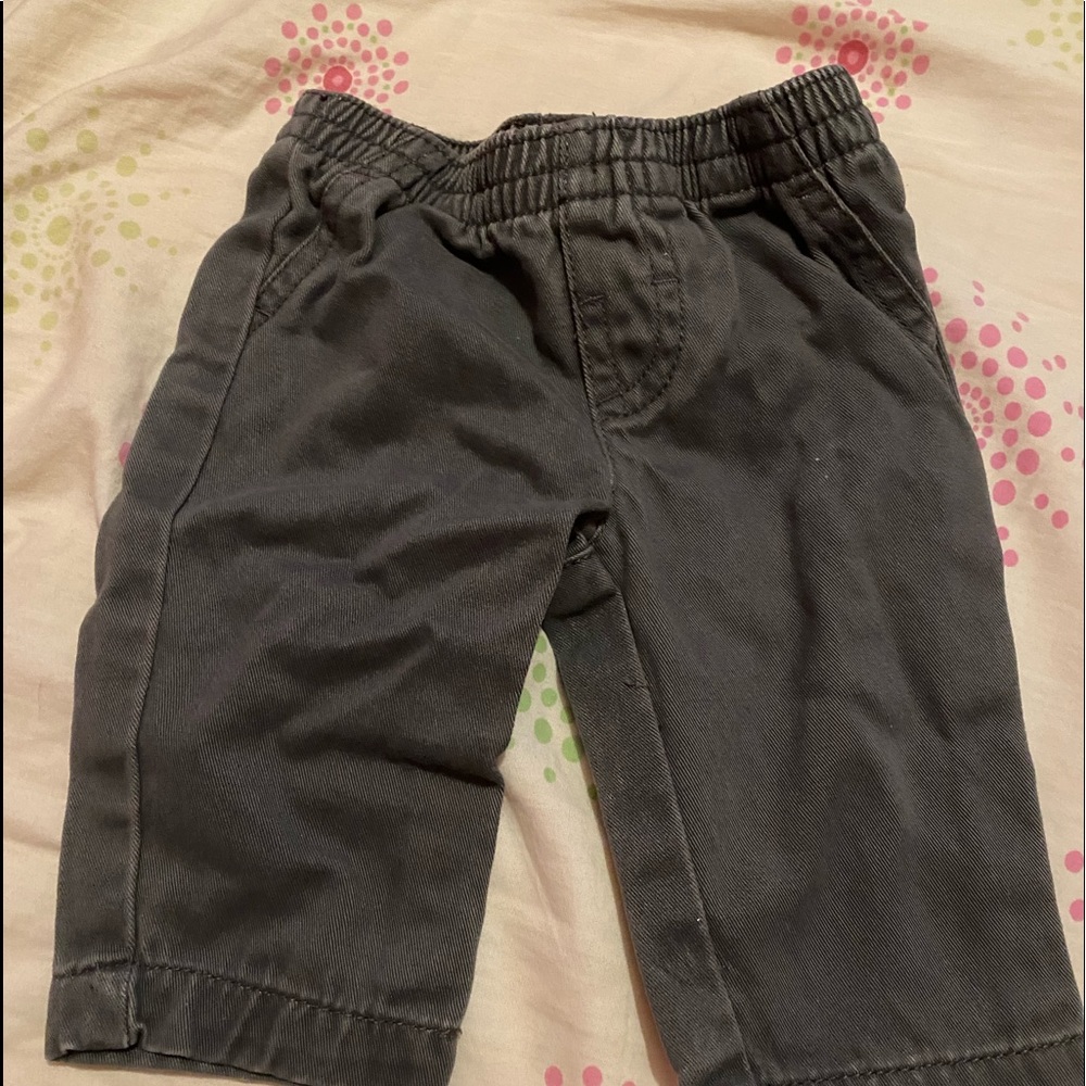 Baby boys grey pants